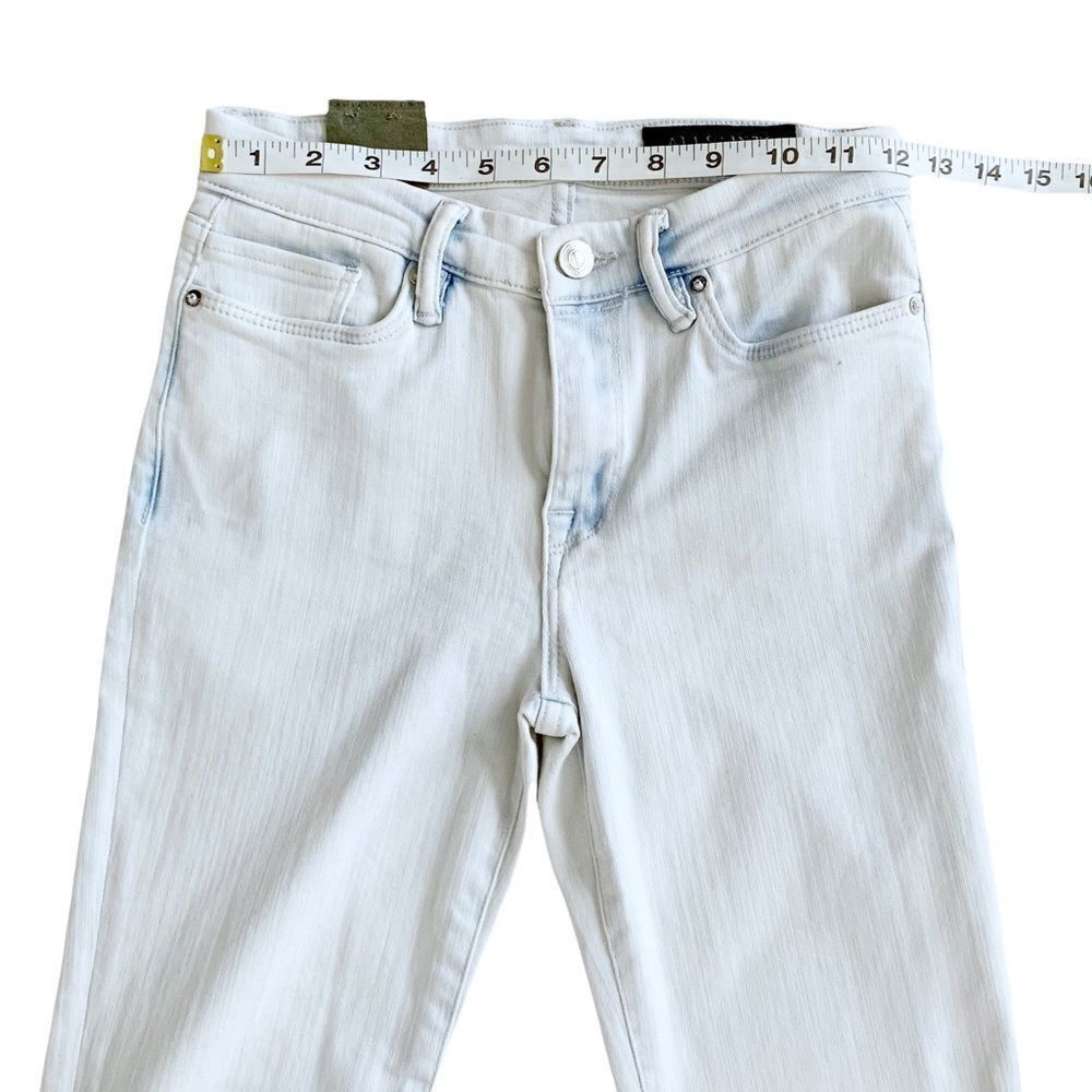 ALLSAINTS Grace Released-Hem Cropped Skinny Jeans in Bleach Indigo! - Picture 5 of 8